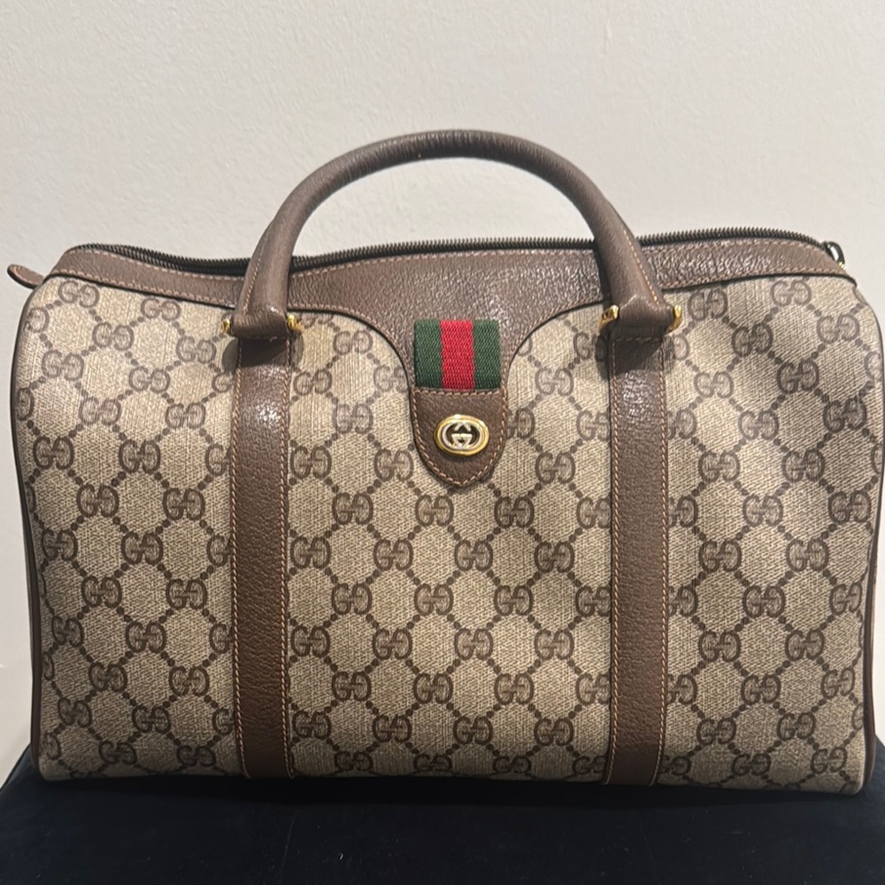 Gucci Supreme Boston Bag